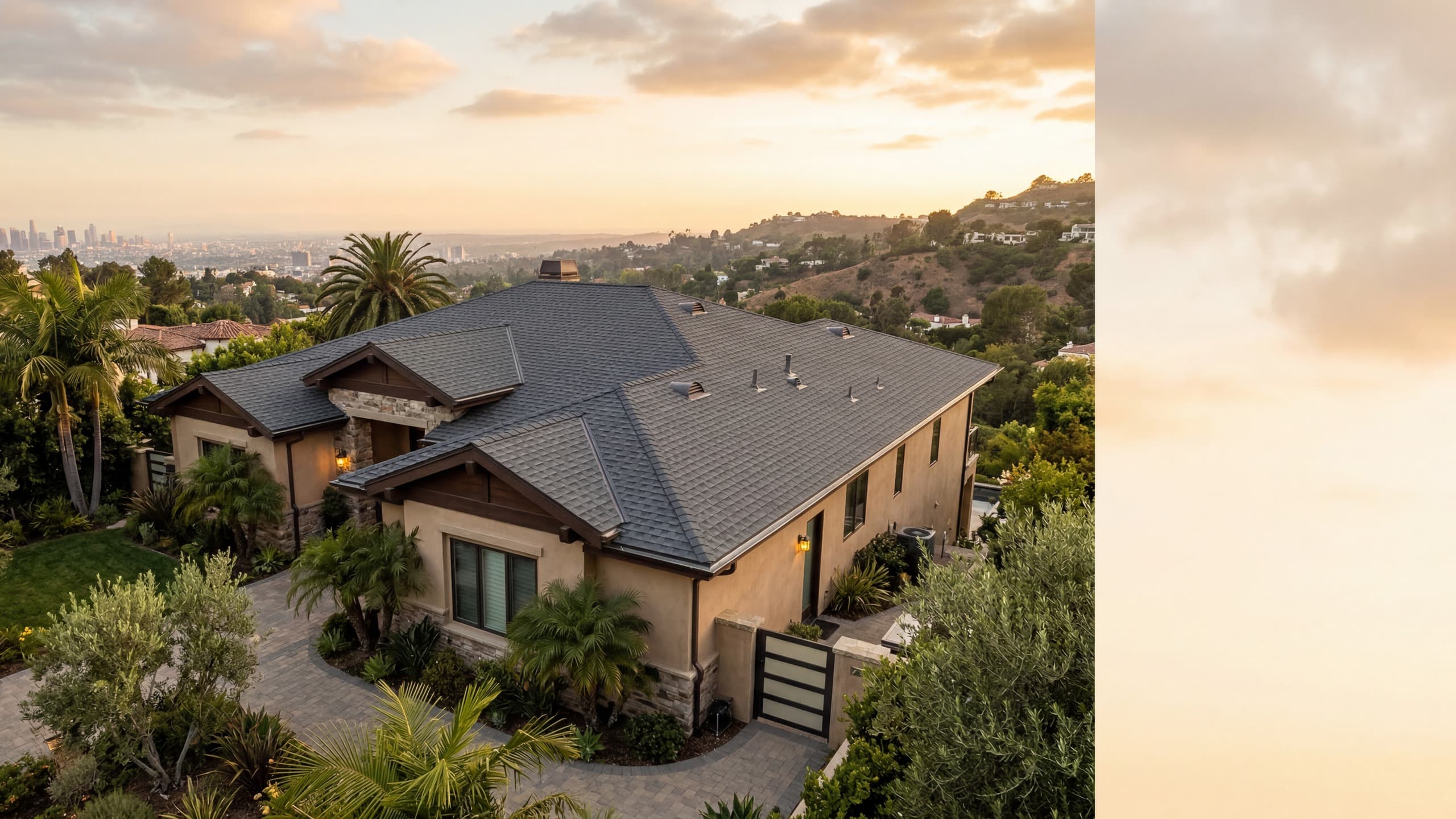 Finished roofing project banner